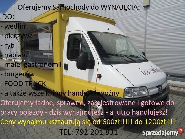 Samochód Gastronomiczny Food Truck Wędliny inne garażowany Nysa sprzedam