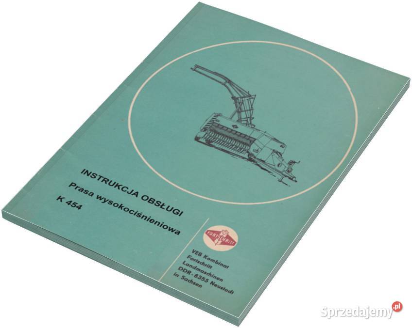 E514 Fortschritt Instrukcja katalog napraw Szamotuły