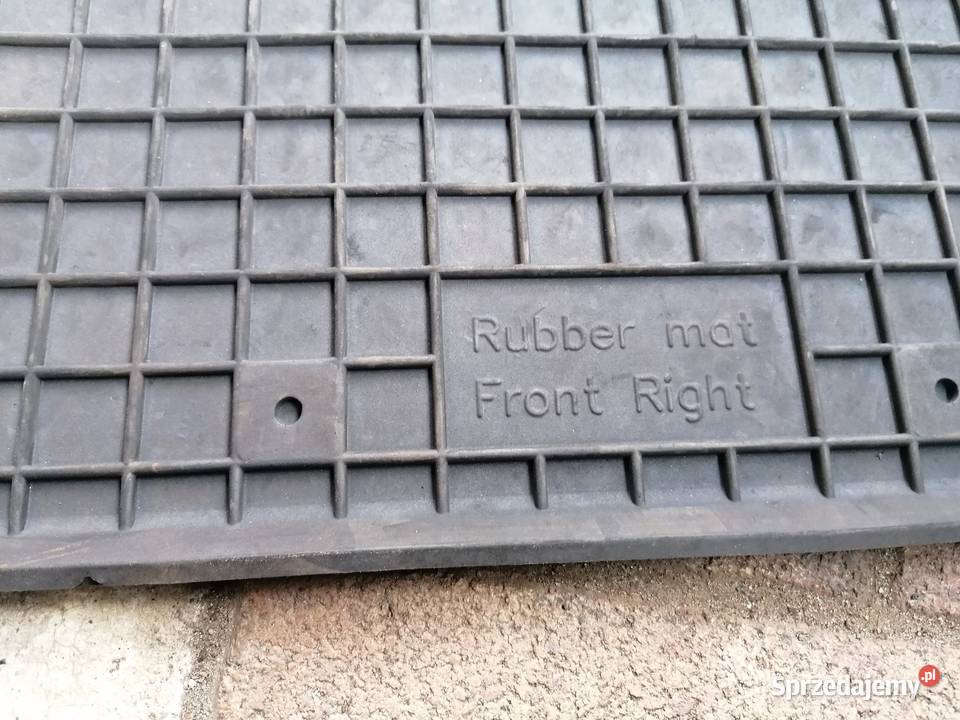 Oryginalne gumowe dywaniki rubber scenic vw lubuskie Skwierzyna sprzedam
