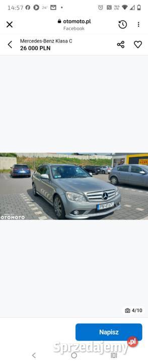 Sprzedam Mercedesa klasy C Konin