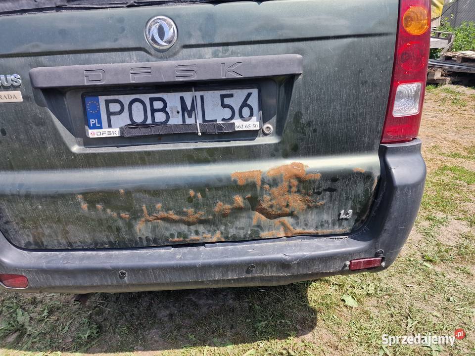 Van Mini Bus DFSK V27 Osobowy prawie KeyVan Rok produkcji 2013 Błonie