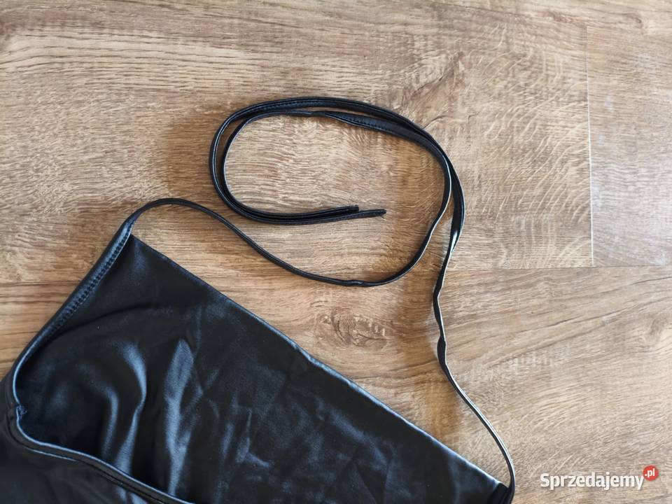Damski crop top SHEIN czarny podlaskie Hajnówka