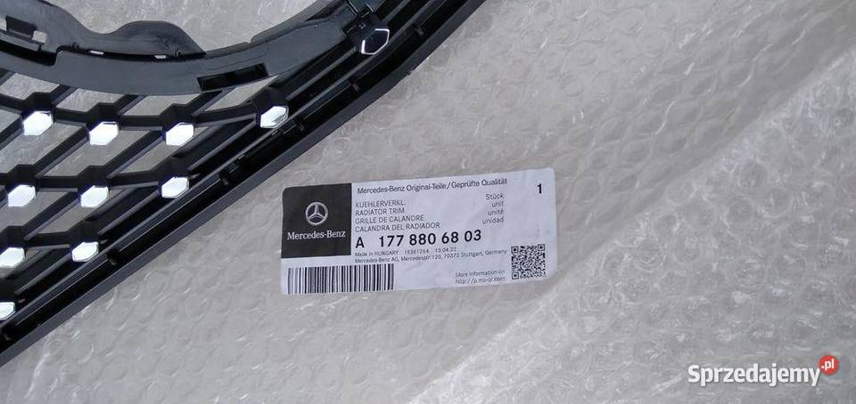 MERCEDES A W177 A177 GRILL ATRAPA DIAMOND NOWY Atrapy zachodniopomorskie