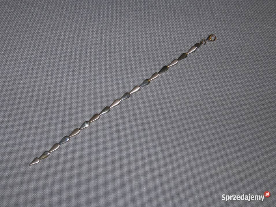 Szwedzka bransoletka srebrna GHA 132 G Łódź