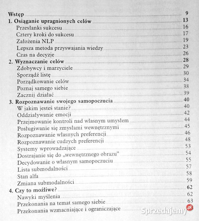 NLP Umiejętność realizowania marzeń Harry Alder Pozostałe Chełm