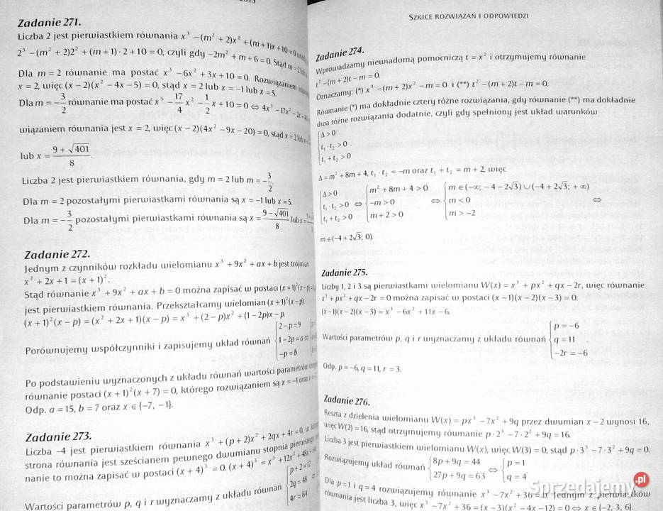 Matematyka Zbiór zadań maturalnych Matura 2015 I Chełm
