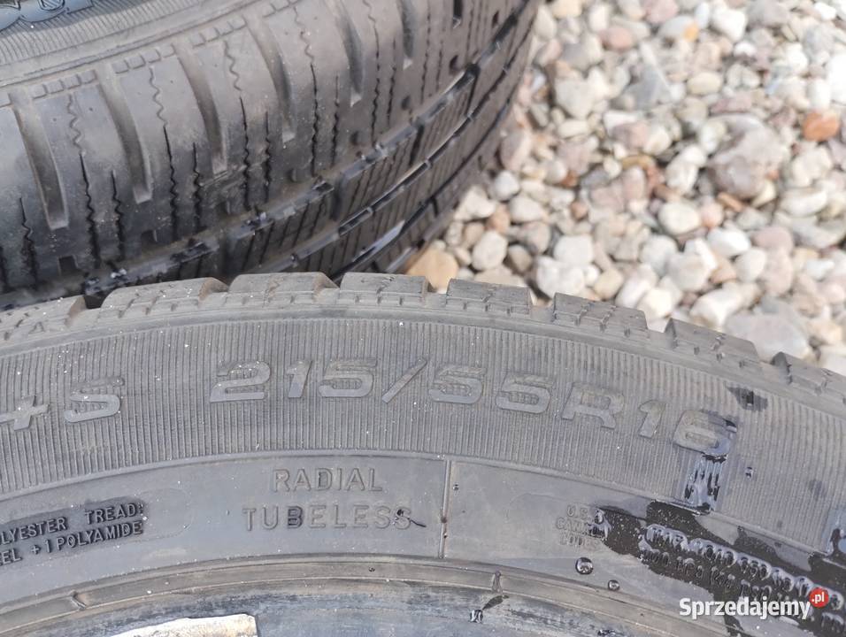 2 opony zimowe 16 21555 Goodyear zima