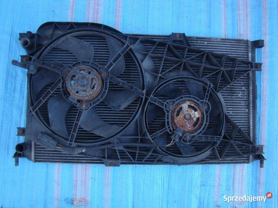 wentylator chłodnicy klimatyzacji stelaż opel łódzkie Parcice