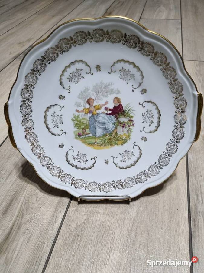 Talerz Porcelana francuska Para Dworska Wola Podłężna sprzedam