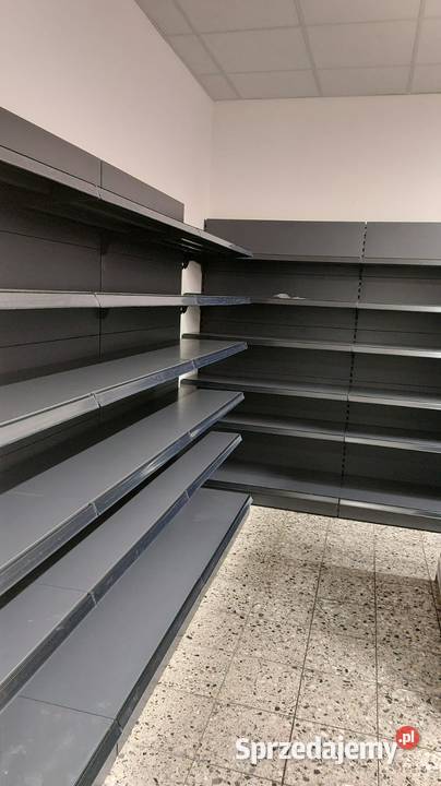 Regał sklepowy przyścienny Mago regał metalowy warmińsko-mazurskie Barczewo