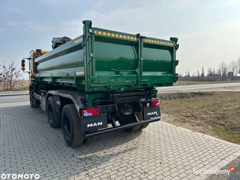 MAN TGA 33430 6x4 HDS Hiab 166D2 Duo Hydroburta Rok produkcji 2006 Łomża