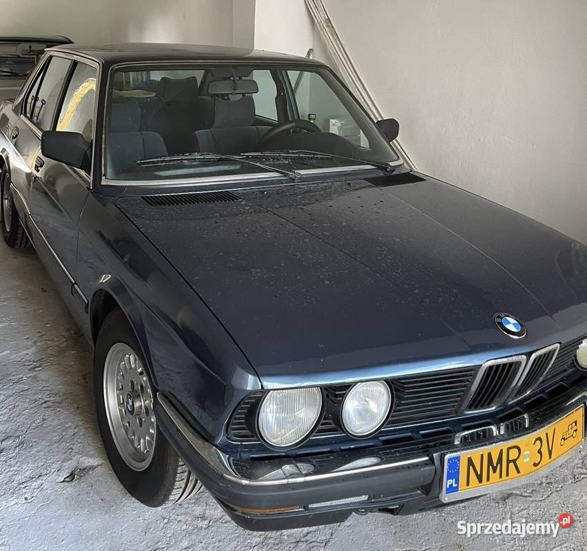 BMW E28 524 24TD 1984r klasyk zabytek Seria 5 warmińsko-mazurskie Ruciane-Nida