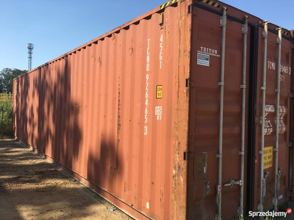 40HC Morski kontener transport magazyn HDS garaz mazowieckie Pruszków