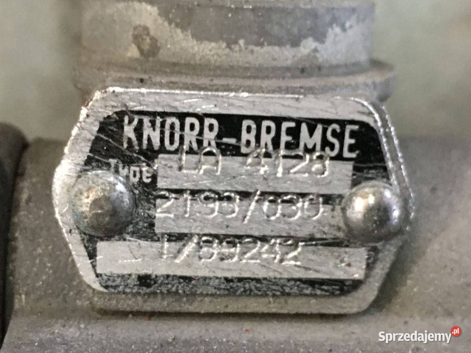 Zawór Knorr LA 4123 I89242 Osuszacza Pompka ciężarowe lubuskie Maszewo sprzedam