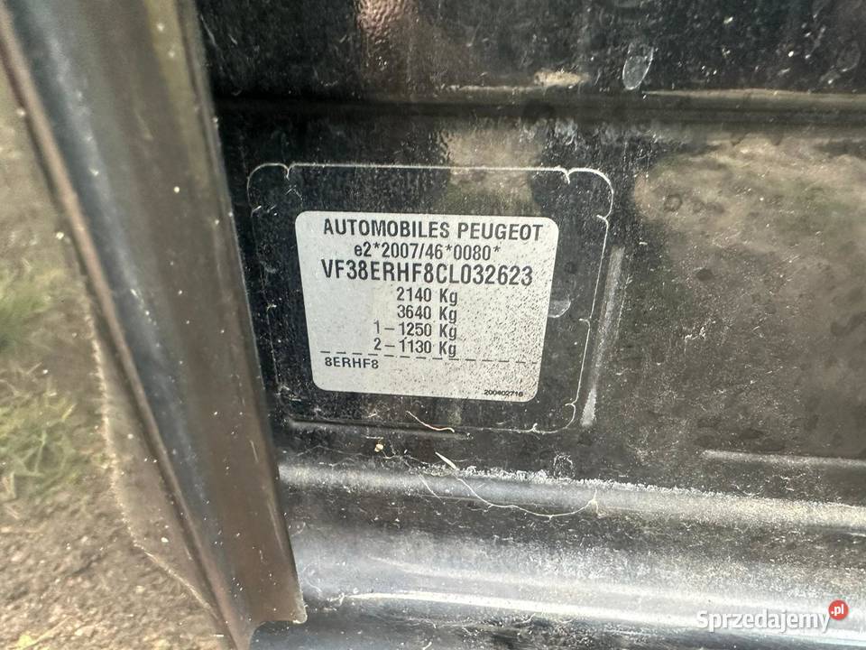 Peugeot 508sw 20HDI anglik manualna Rzechta