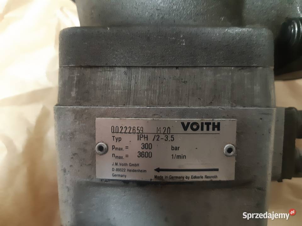 Pompa Voith IPC 4 20 101 Produkcja wielkopolskie Kalisz