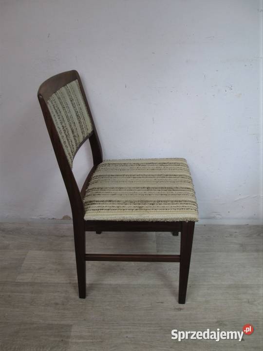 Komplet krzeseł Szwecja lata 70 Meble lubelskie