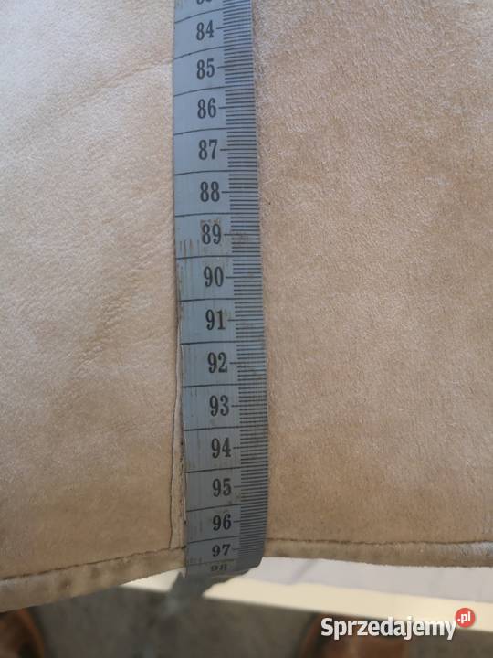 ALLEGRIA kożuch damski naturalny kaptur jasny Warszawa