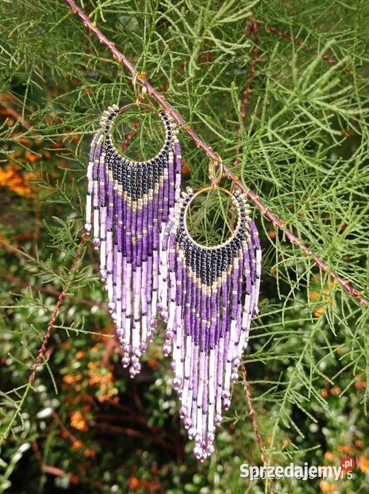 KOLCZYKI KORALIKOWE DWA KOŁANA KOLE mazowieckie Warszawa sprzedam