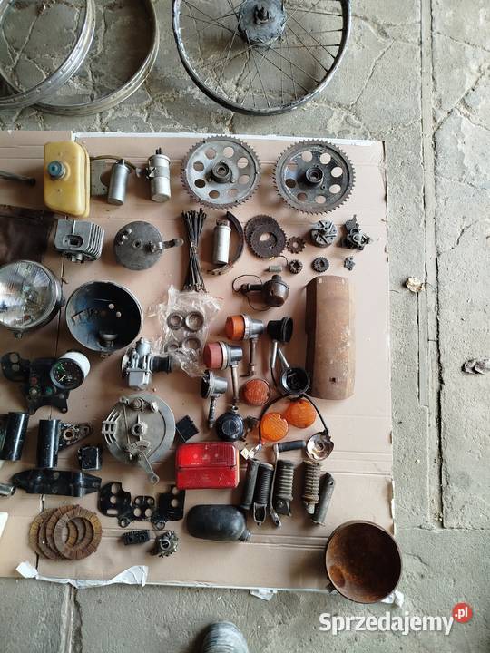 Części TZR 50 JAWA TS 350 Romet Komar Motorynka Motocykle na części Laski