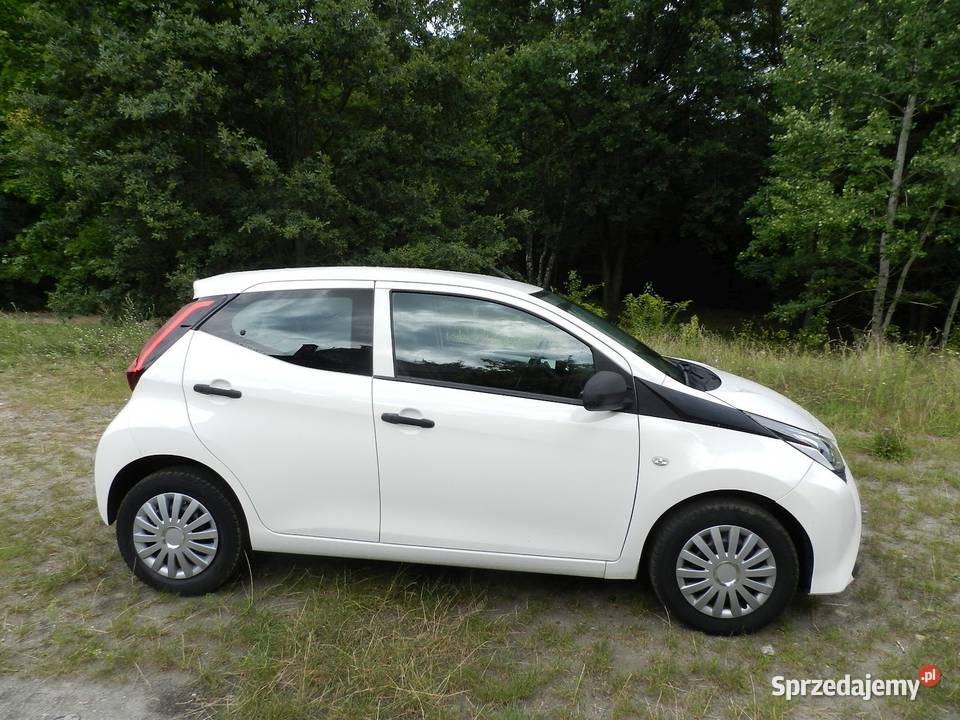 Toyota Aygo II Ekonomiczna niezawodna z wspomaganie kierownicy Puszczykowo