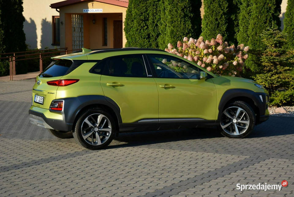 Hyundai Kona Premium Full Led Navi Krell Kamera czujnik parkowania Ostrów Mazowiecka sprzedam