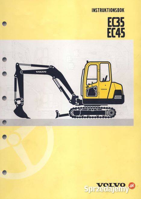 Volvo EC15 EC35 EC45 instrukcja obsługi Kielce