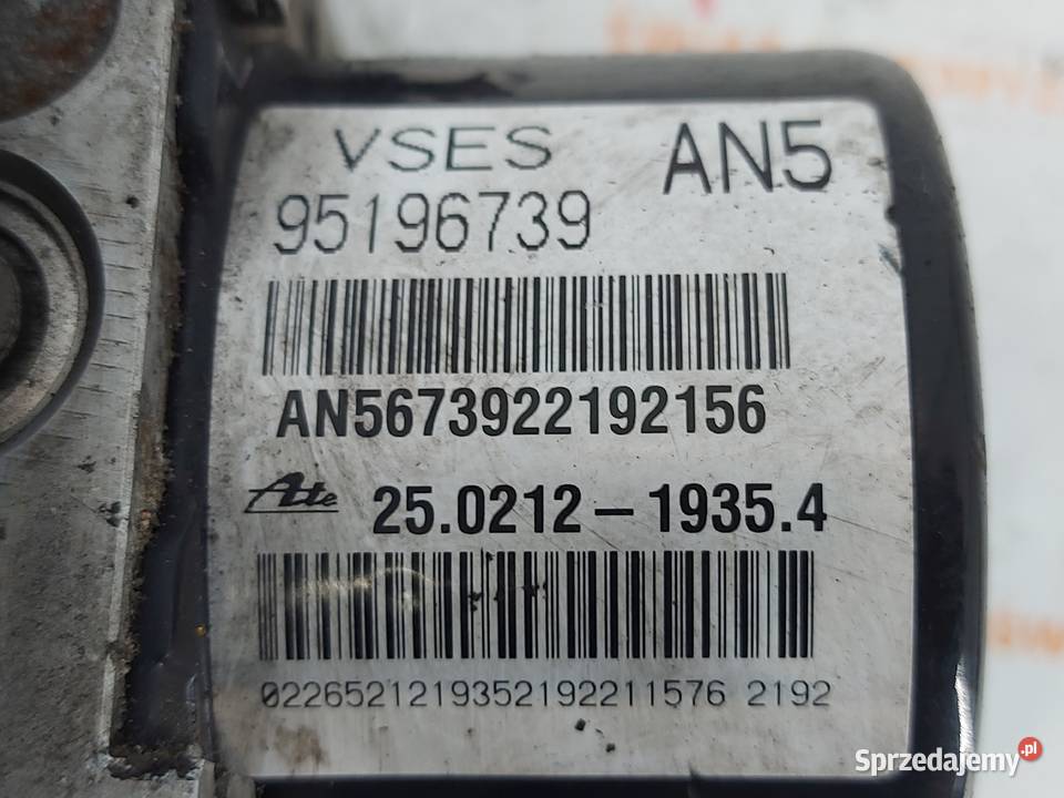 ANTARA CAPTIVA 22 CDTI pompa ABS 20946171 osobowe świętokrzyskie Kielce