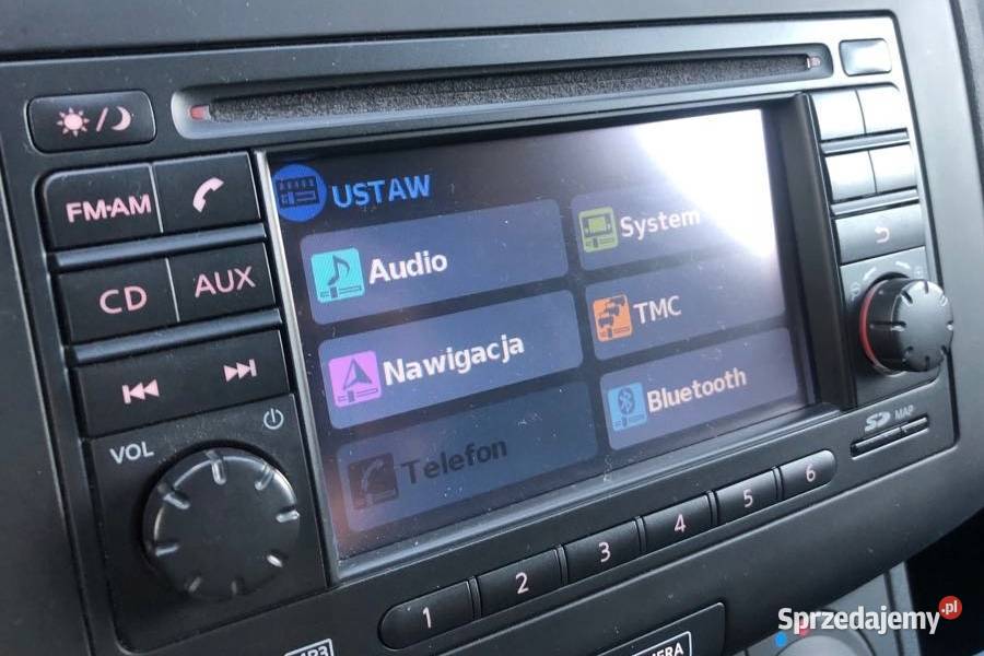 Polskie menu lektor Nissan Qashqai Juke Mapa V12 Olsztyn