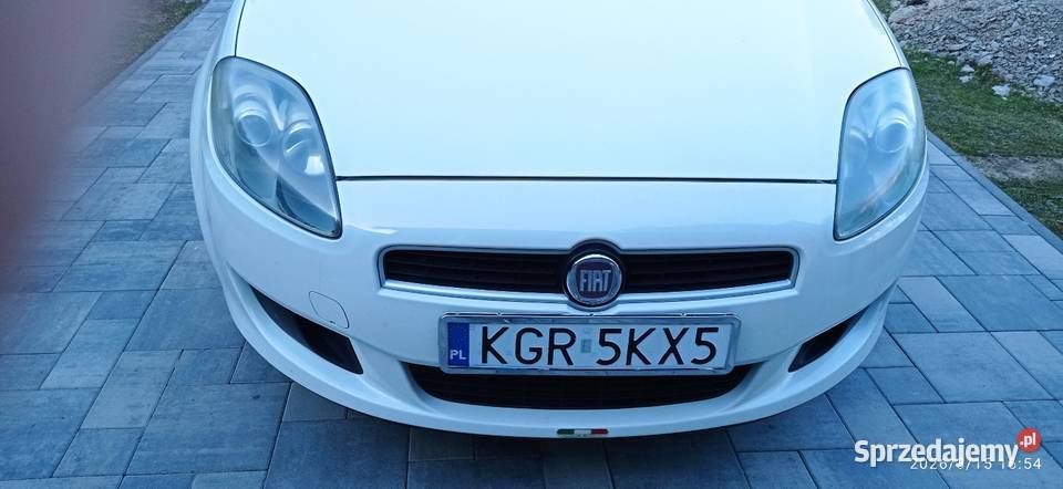 FIAT Bravo 2 biały 2012 przebieg 103000 Gorlice