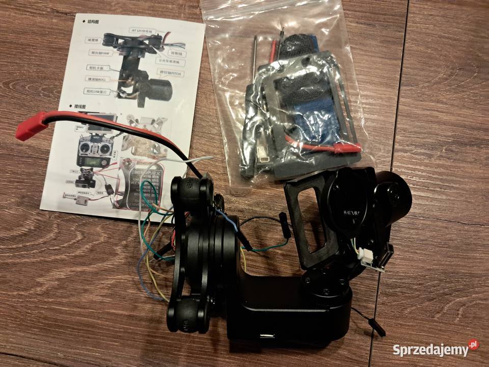 nowy 3 osiowy gimbal do drona