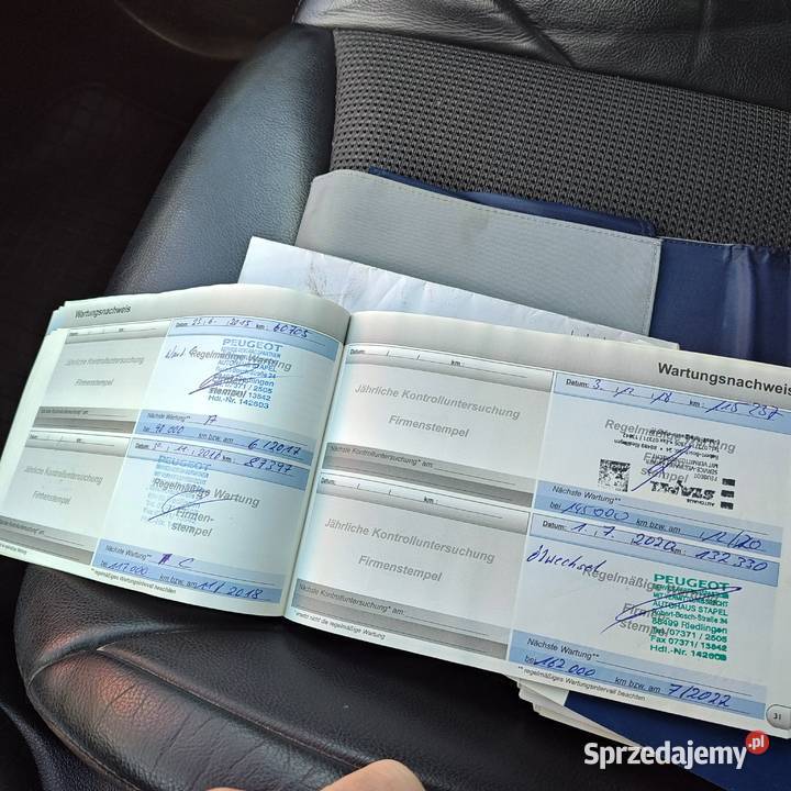 Peugeot 308 Sw 2011 20hdi 150 koni ESP Kłodawa