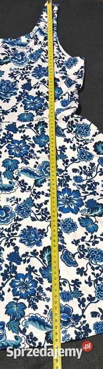 Sukienka w kwiatki M L Długość Mini Warszawa