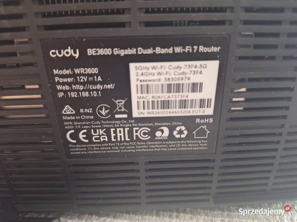 Ruter Cuddy BE 3600 Wrocław sprzedam