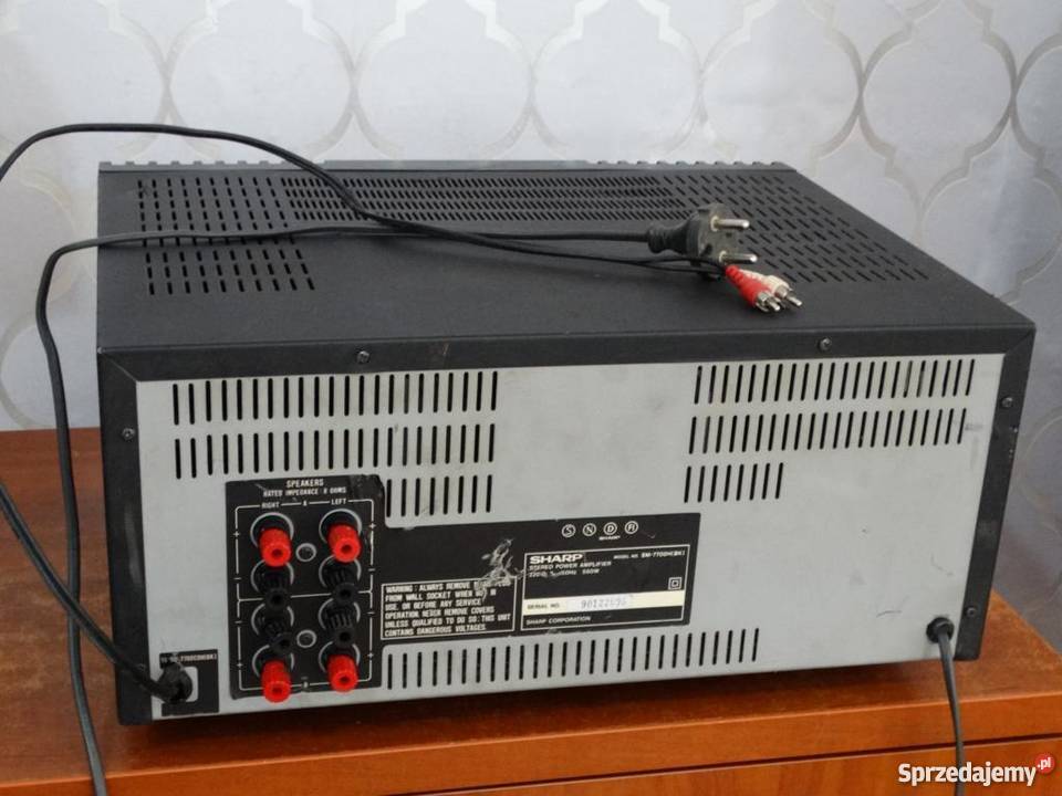 Wzmacniacz Sharp SM7700 mocny 550 wat WYSYŁKA Jasło