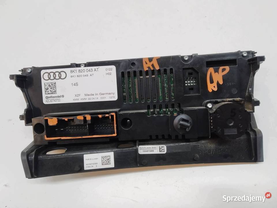 PANEL NAWIEWU 8K1820043AT Audi A4 IV 20082015 B8