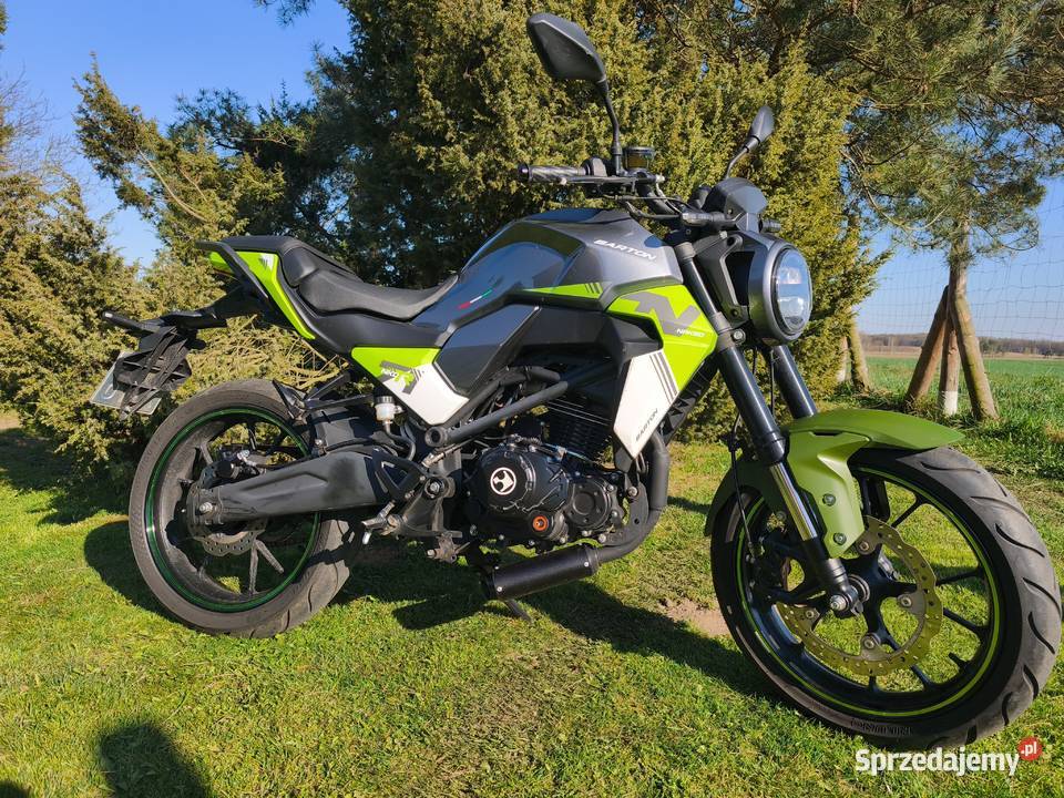 Barton Naked 125cc 2024r KatB LED Zamiana Rok produkcji 2024