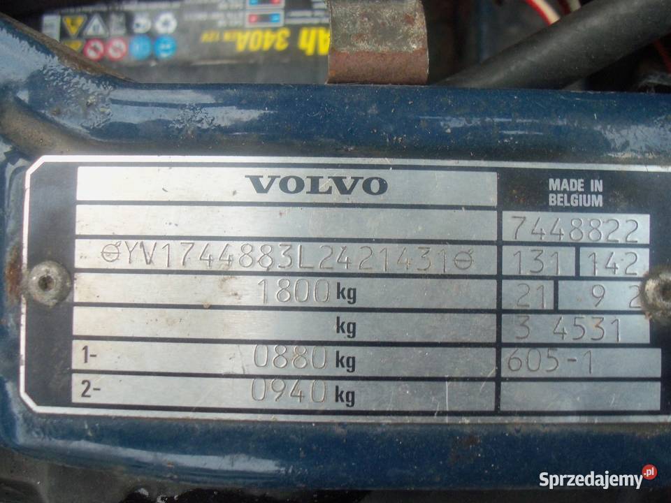 Volvo 740 GL 1989 Seria 700