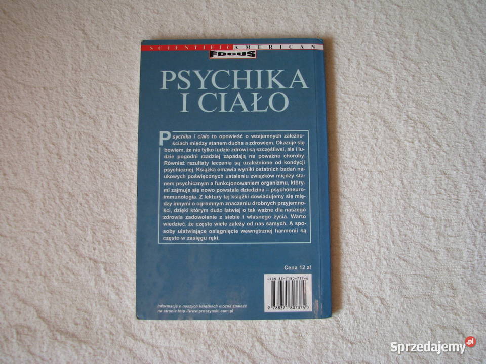 Psychika i ciało Linda Wasmer Smith Brzegi