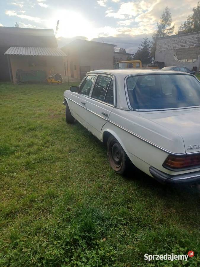 Mercedes W123 bez możliwość rejeatracj Kutno sprzedam