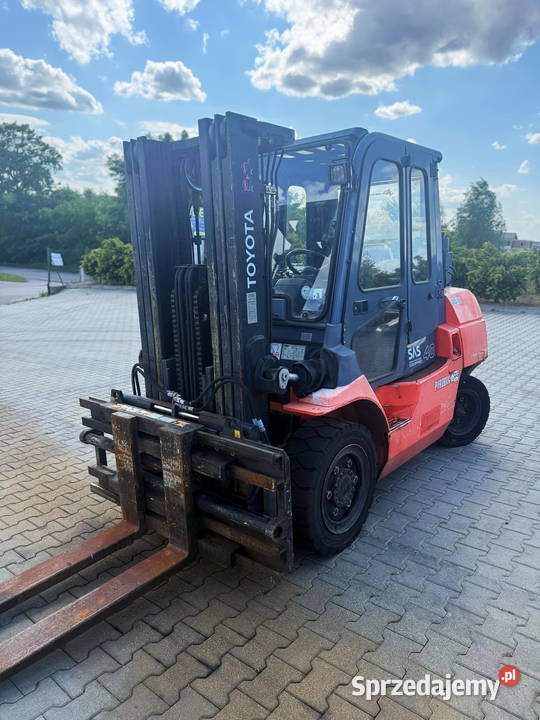 wózek widłowy TOYOTA 7FD35 FD40 Triplex przesuw Działoszyn