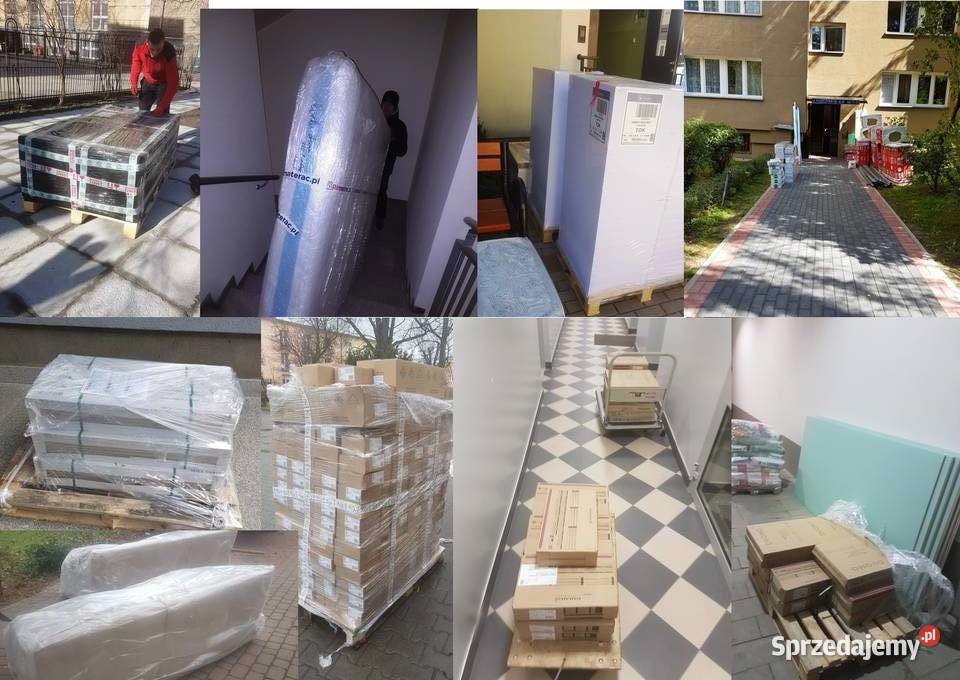 TRAGARZE24 WNOSZENIE ZNOSZENIE MEBLI paczkek AGD Warszawa