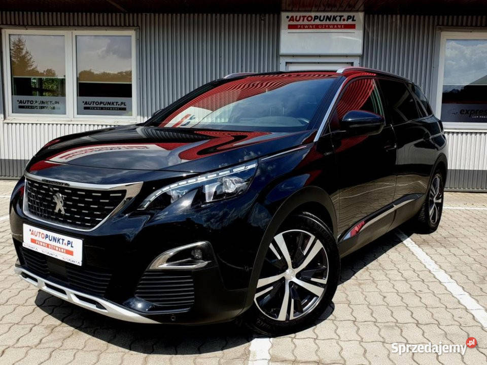 Peugeot 5008, 2019r. ! F-vat 23% ! Bezwypadkowy ! Gwarancja Przebiegu i Se…