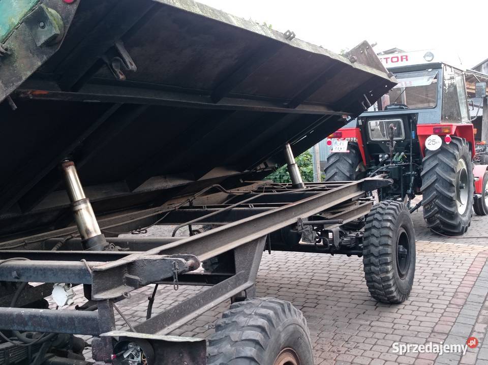 Przyczepa rolnicza bss wywrotka brandys hl agro nieuszkodzony Krasnystaw