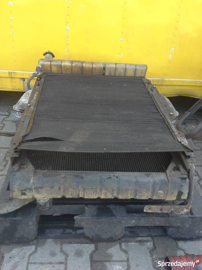 intercooler MAN F2000 E2000 CHŁODNICA WODY chłodnice Częstochowa sprzedam