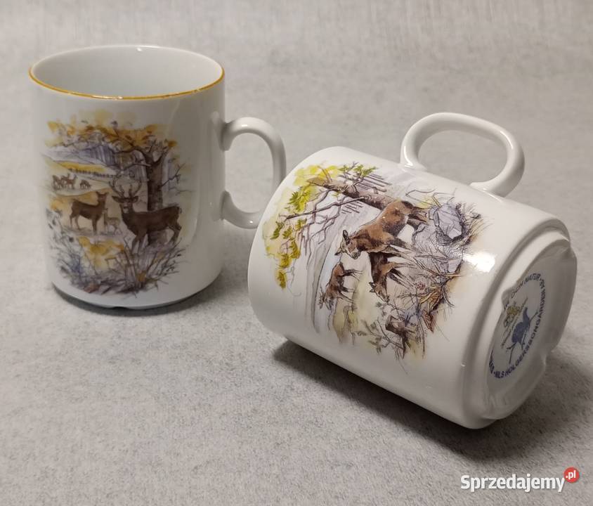 TETTAU Kubek do kawy Kubki Motyw Myśliwski