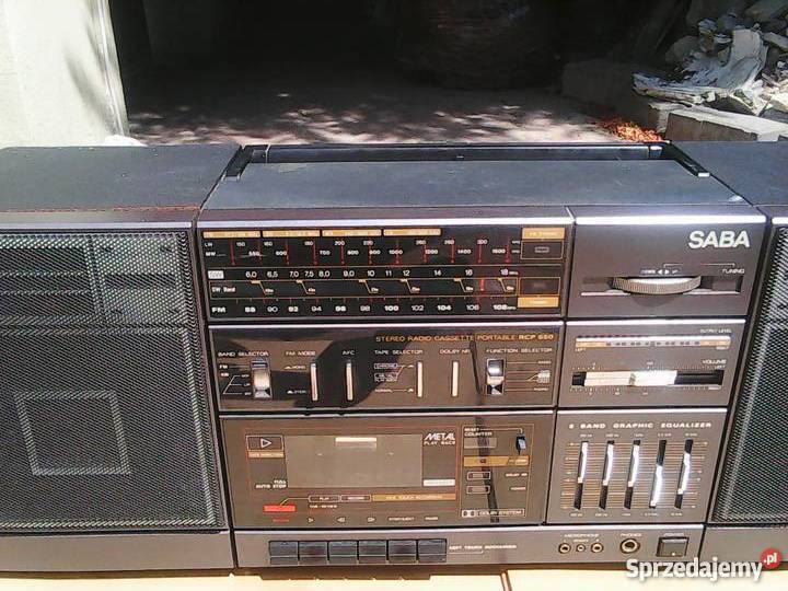 PHILIPS CD Radio Cassette Recorder AZ 1008 SABA