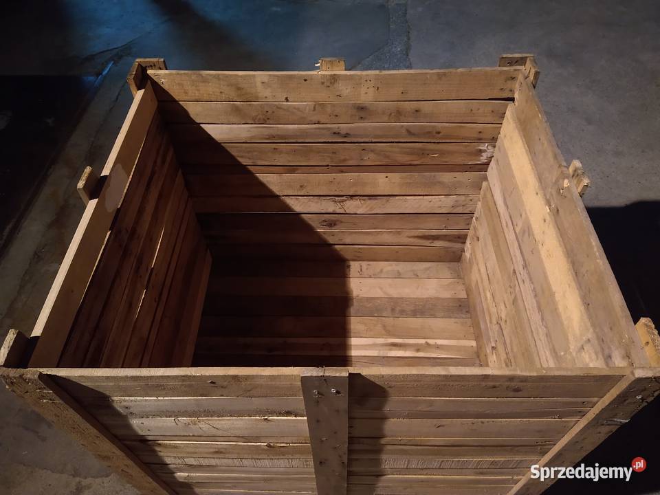 Skrzynie drewniane Września sprzedam
