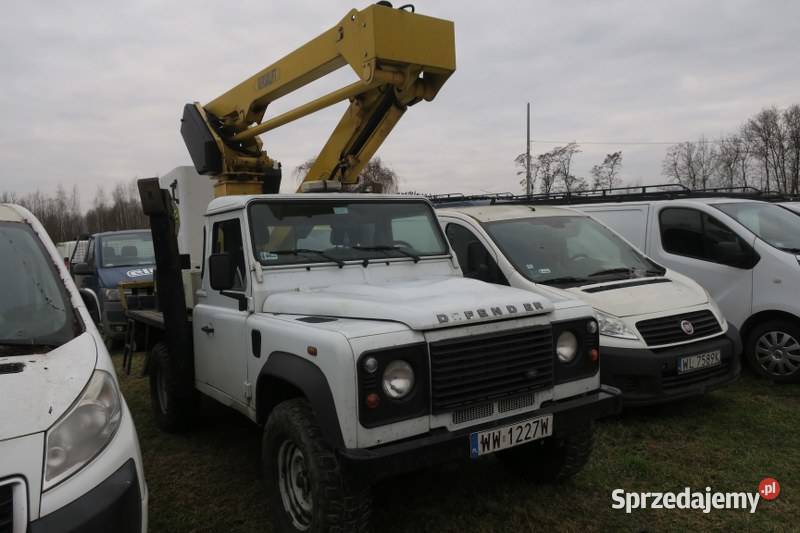 Podnosnik koszowy Land Rover Defender Rok produkcji 2015 Podnośniki koszowe Grójec