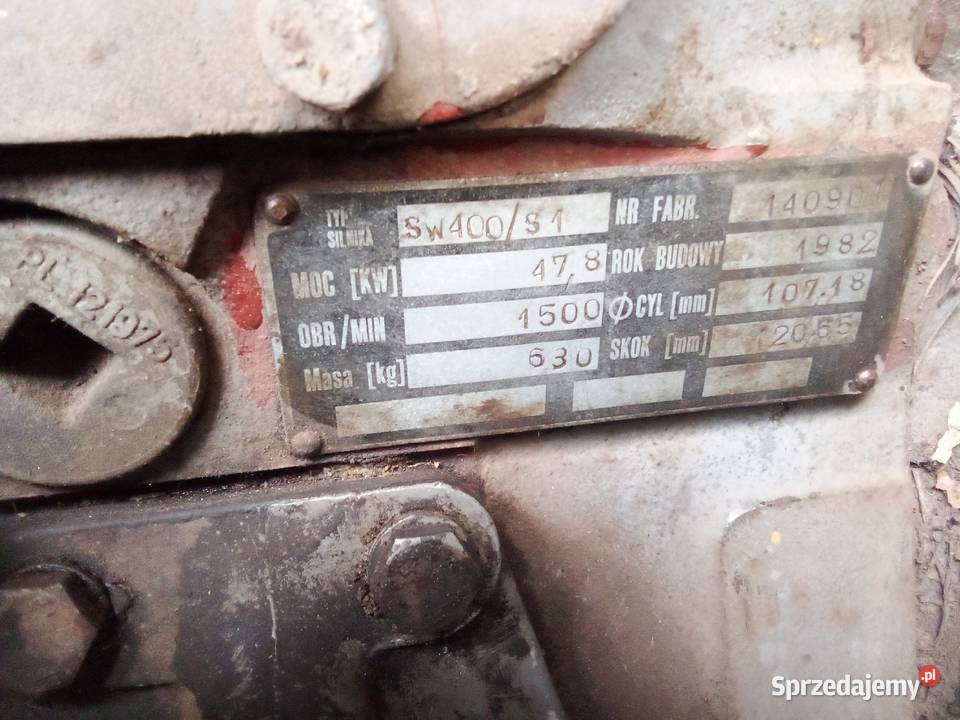 Kompresor WD 53 silnik SW400 Kompresory Biała Rawska